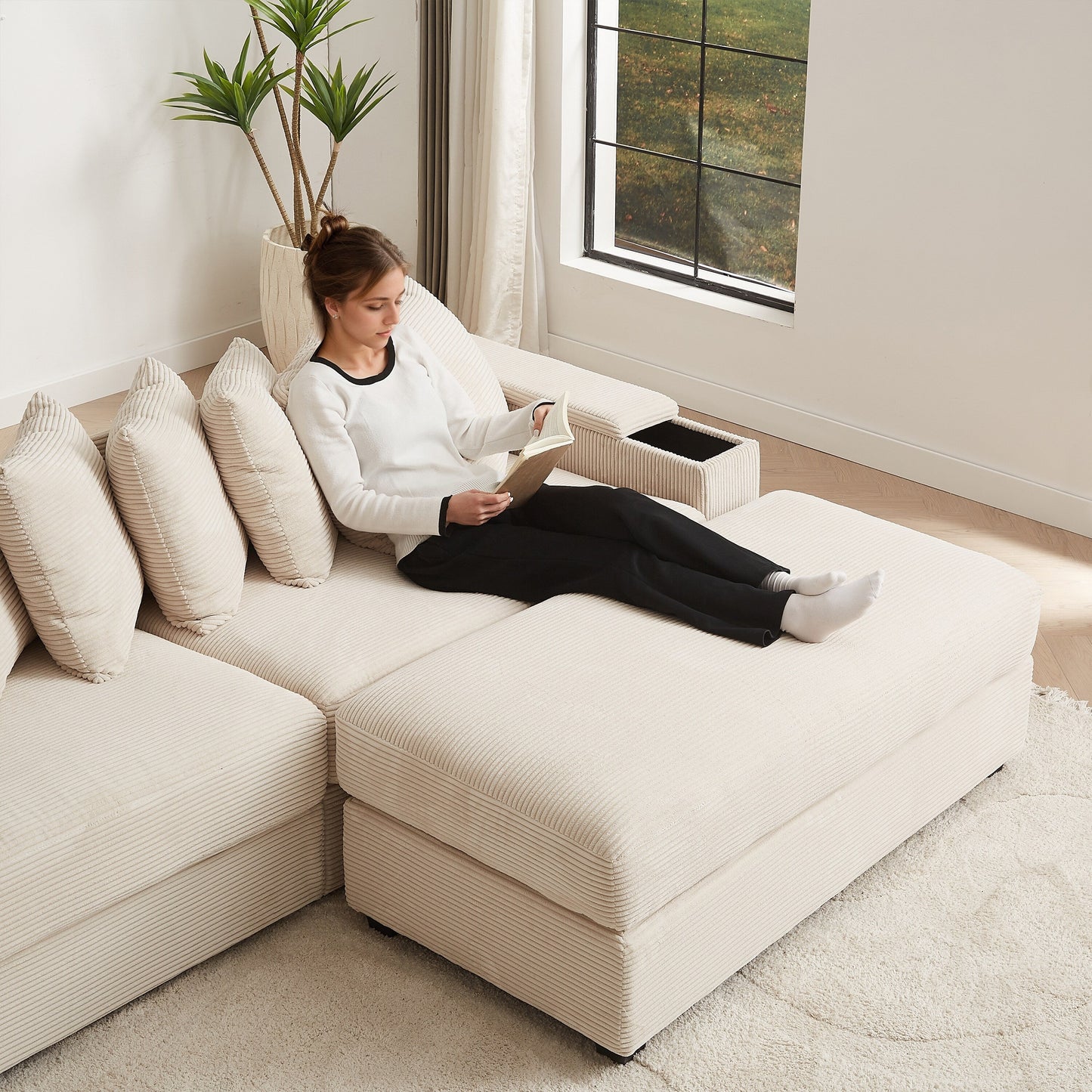 Luxury Sleeper Sofa Bed with Soft Cushion - Ultimate Comfort for Your Home