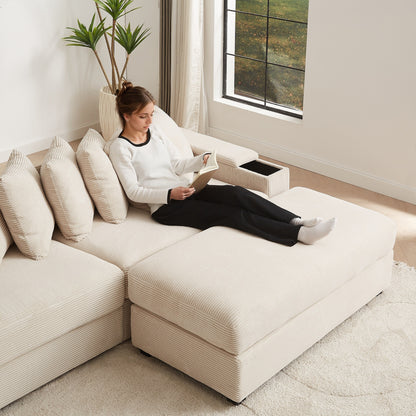 Luxury Sleeper Sofa Bed with Soft Cushion - Ultimate Comfort for Your Home