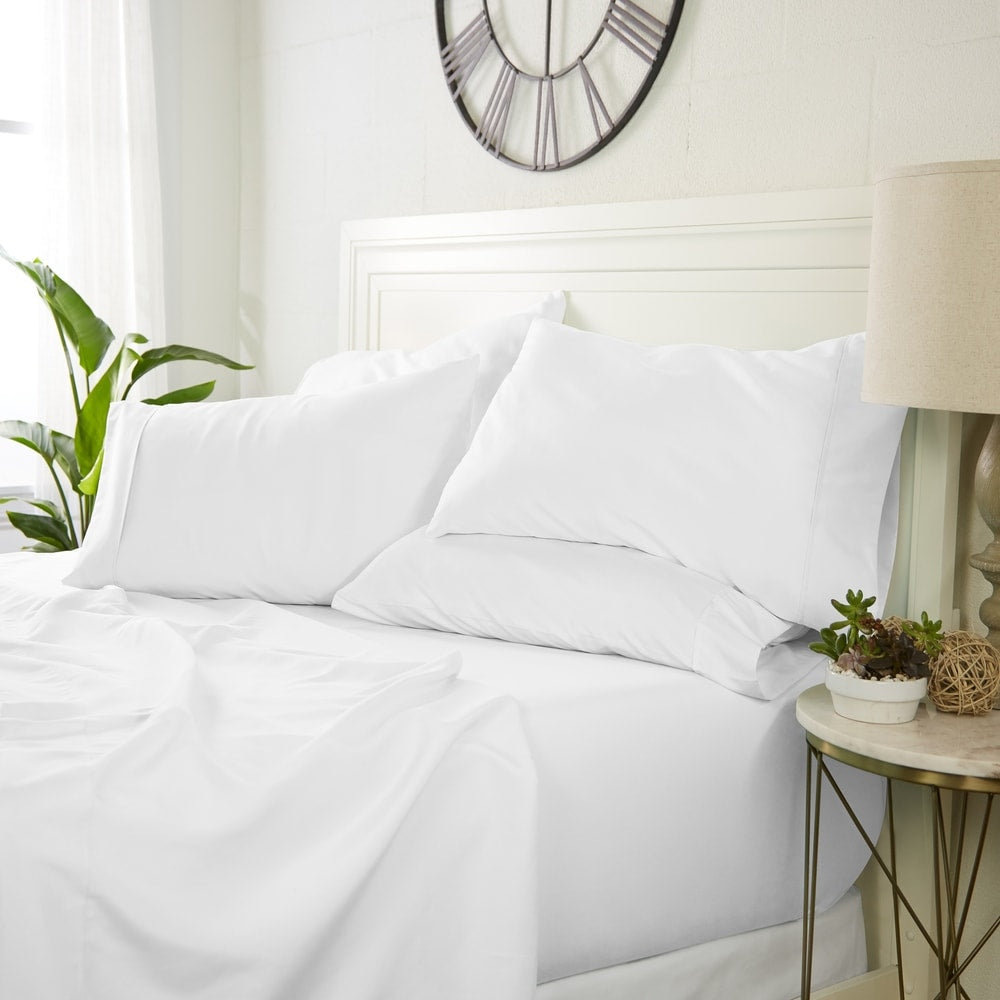 Luxuriöses, ultraweiches 6-teiliges Bettlaken-Set von Simply Soft