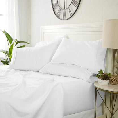 Luxuriöses, ultraweiches 6-teiliges Bettlaken-Set von Simply Soft