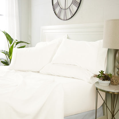 Luxuriöses, ultraweiches 6-teiliges Bettlaken-Set von Simply Soft