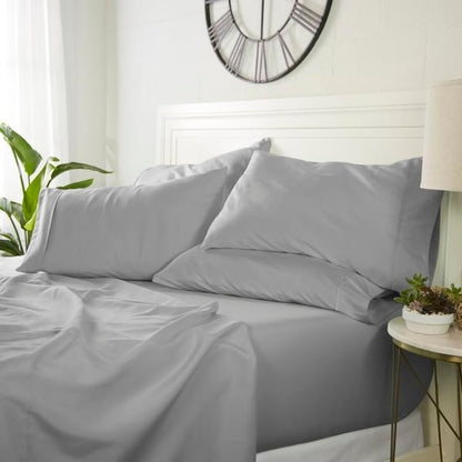 Luxuriöses, ultraweiches 6-teiliges Bettlaken-Set von Simply Soft
