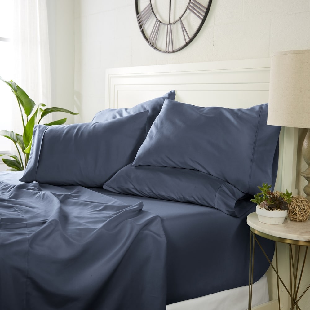 Luxuriöses, ultraweiches 6-teiliges Bettlaken-Set von Simply Soft