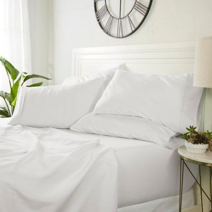 Luxuriöses, ultraweiches 6-teiliges Bettlaken-Set von Simply Soft