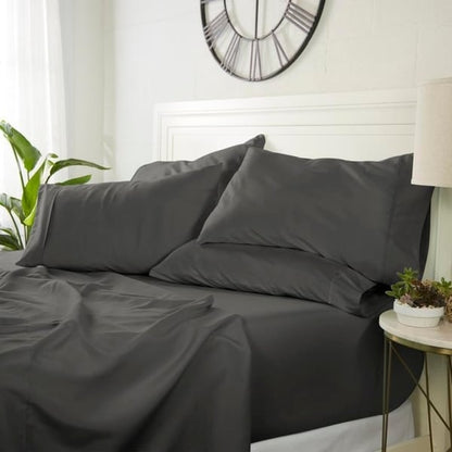 Luxuriöses, ultraweiches 6-teiliges Bettlaken-Set von Simply Soft