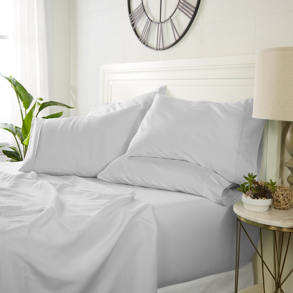 Luxuriöses, ultraweiches 6-teiliges Bettlaken-Set von Simply Soft