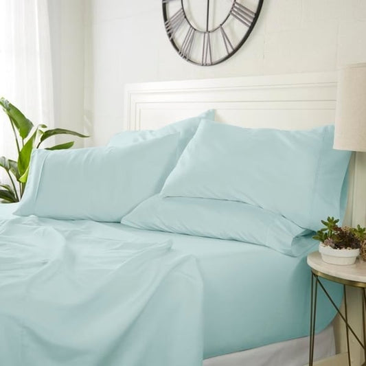 Luxuriöses, ultraweiches 6-teiliges Bettlaken-Set von Simply Soft