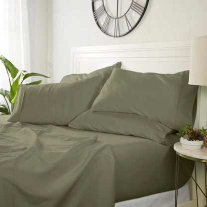 Luxuriöses, ultraweiches 6-teiliges Bettlaken-Set von Simply Soft