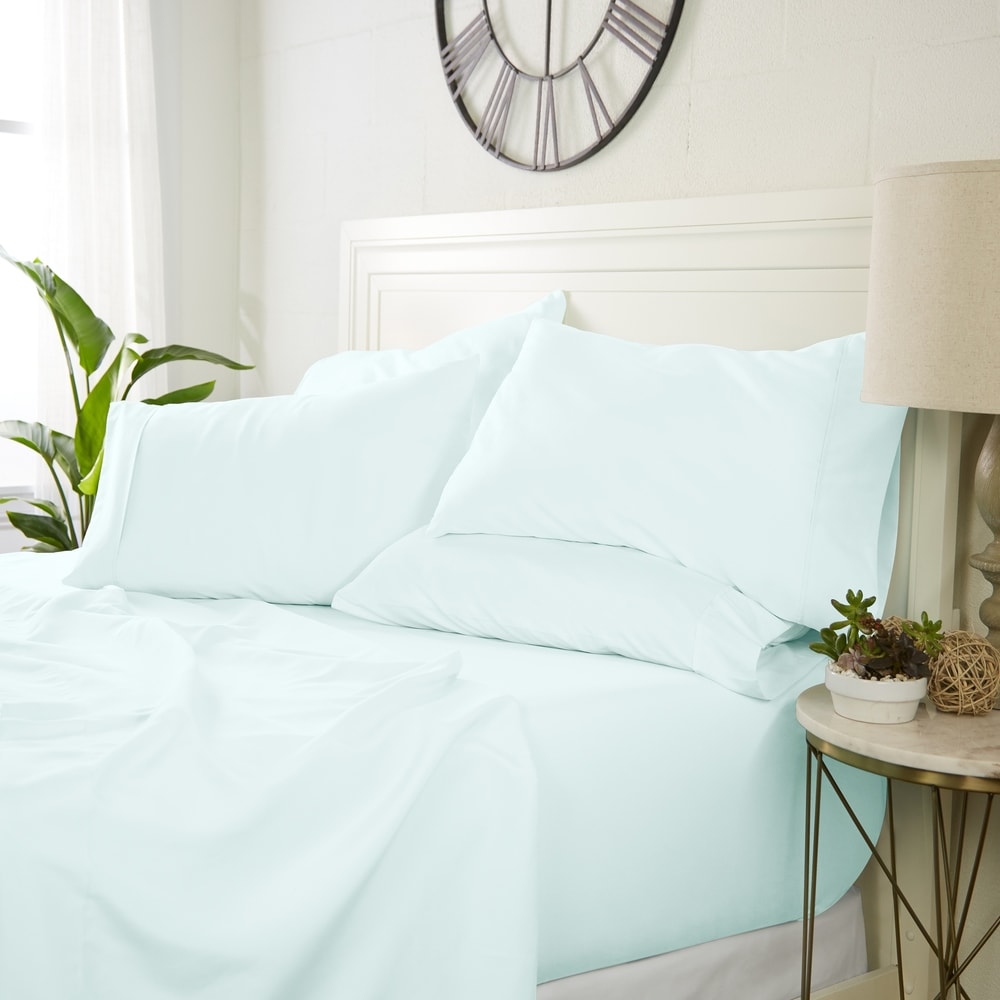 Luxuriöses, ultraweiches 6-teiliges Bettlaken-Set von Simply Soft