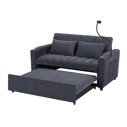 MERAX Convertible Loveseat Sofa, Pull Out Sofa Bed