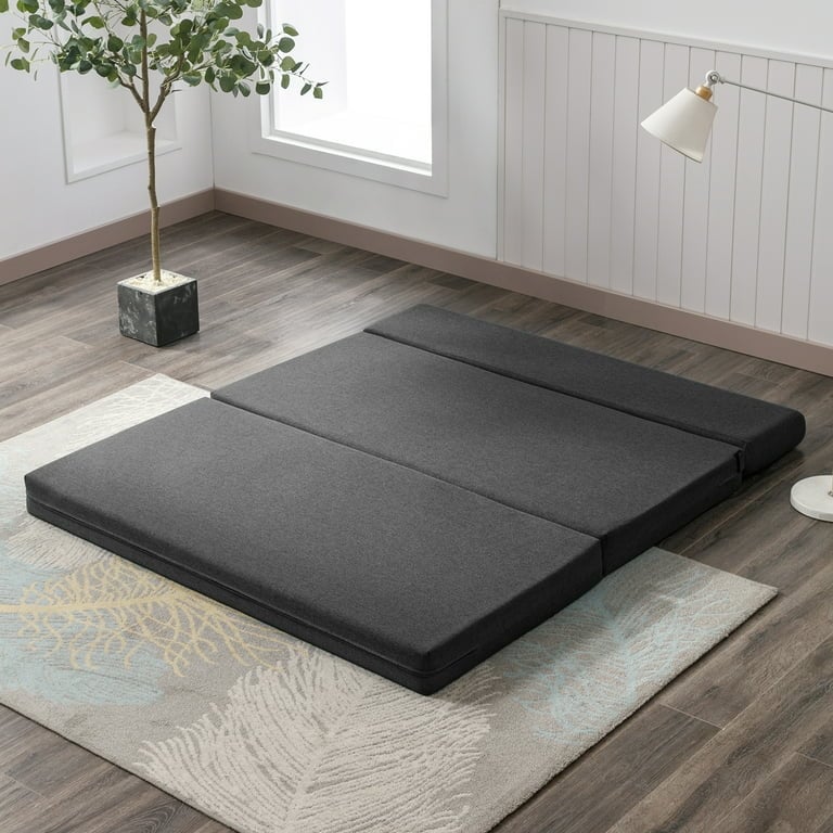 Mixoy Folding Sofa Bed,Fold Down Couch Bed Sleeper Chair Couch for Lounge,Upholstered Convertible Floor Mattress