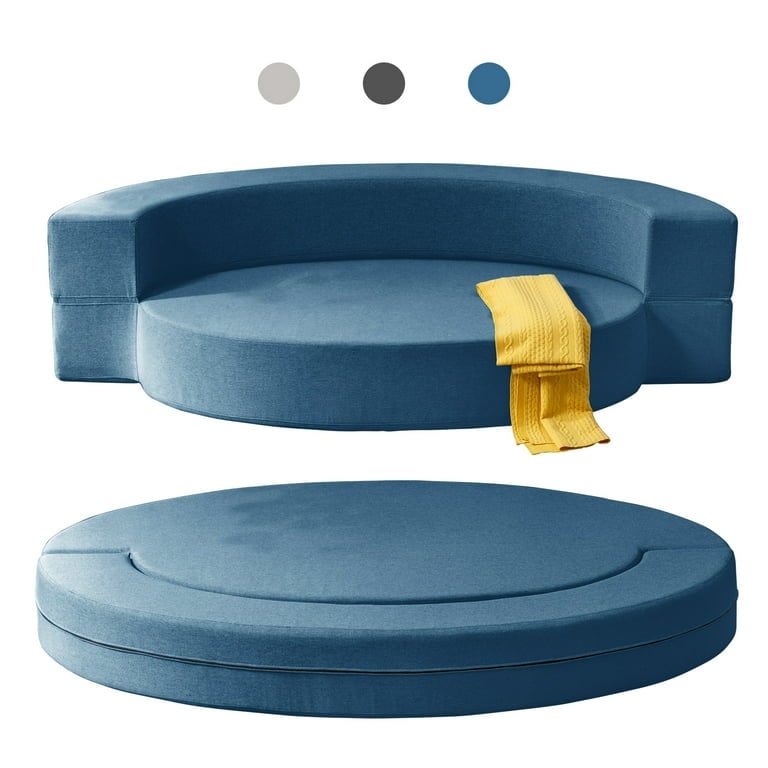 Mixoy Folding Sofa Bed,Futon Sleeper Chair Couch,Fold Down Couch - 76in*42in*9.8in