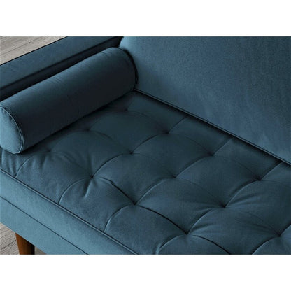 Mac Velvet Mid-century Style Sofa