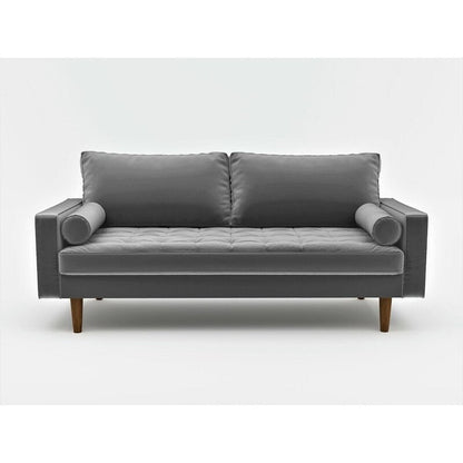 Mac Velvet Mid-century Style Sofa