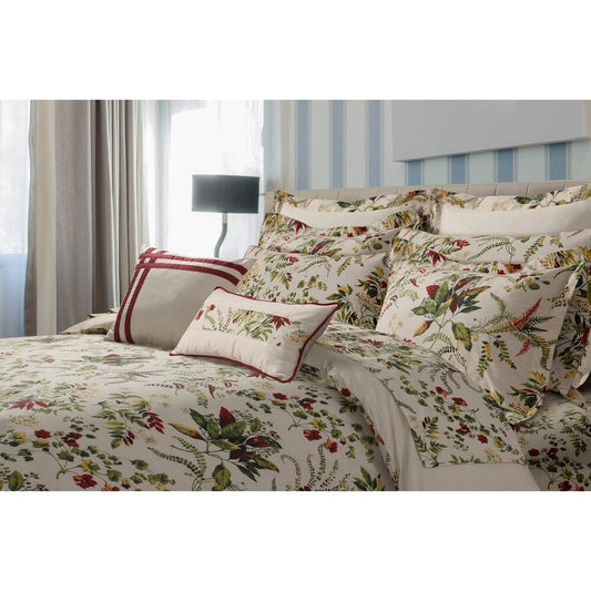 5-teiliges Bettbezug-Set aus Baumwolle mit Blumenmuster „Maui“ in Übergröße