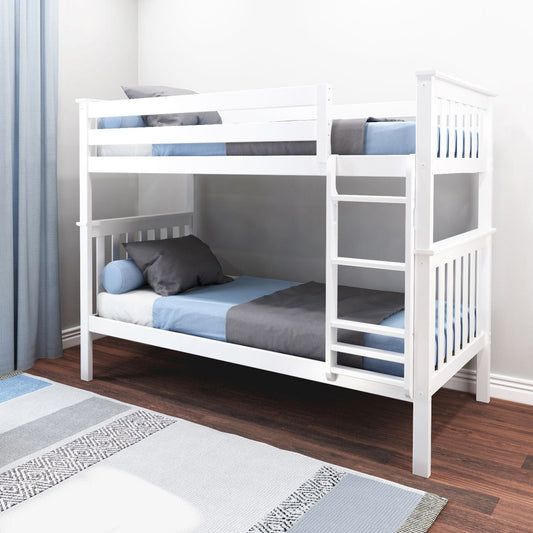 Max and Lily Twin über Twin Etagenbett aus Massivholz