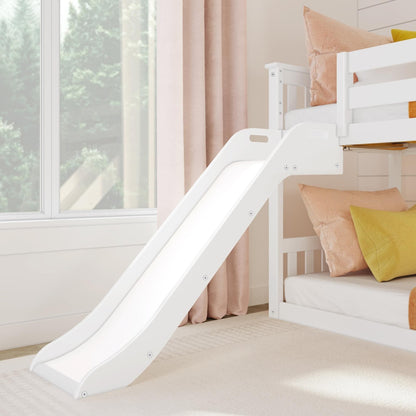 Max and Lily Classic Twin über Twin Niedriges Etagenbett mit Easy Slide