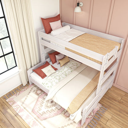 Max and Lily Farmhouse Twin XL über Queen Etagenbett