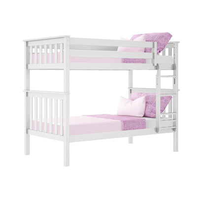 Max and Lily Twin über Twin Etagenbett aus Massivholz