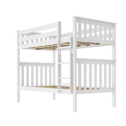 Max and Lily Twin über Twin Etagenbett aus Massivholz