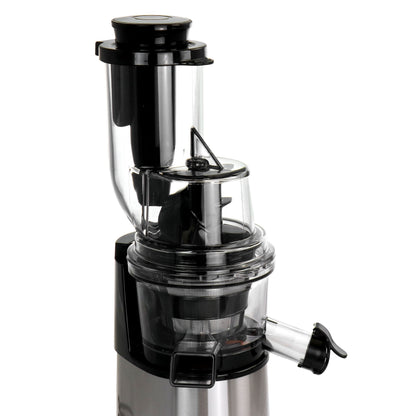 MegaChef Pro Slow Juicer aus Edelstahl – Tischgerät