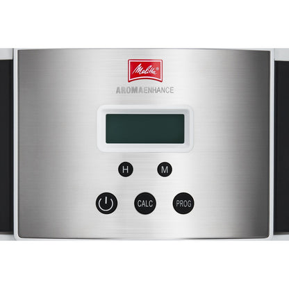 Melitta Aroma Enhance 10-Tassen-Filterkaffeemaschine mit Glaskaraffe