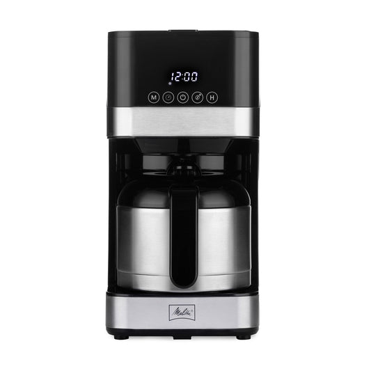 Melitta Aroma Tocco 8-Tassen-Filterkaffeemaschine mit Thermoskanne und Touch-Control-Display