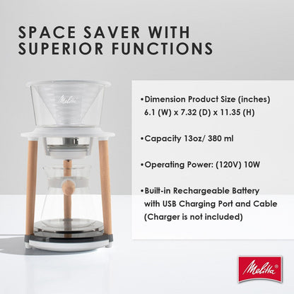 Melitta Senz V Connected Smart Pour-Over-Kaffeesystem