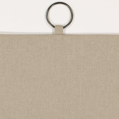 Mercantile Drop Cloth Lichtfilterring Top Tab Farmhouse Vorhang Panel mit Volant