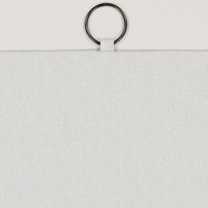 Mercantile Drop Cloth Lichtfilterring Top Tab Farmhouse Vorhang Panel mit Volant