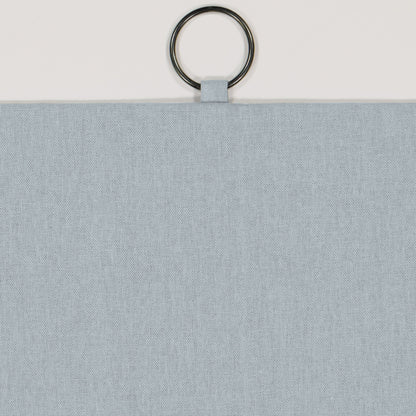 Mercantile Drop Cloth Lichtfilterring Top Tab Farmhouse Vorhang Panel mit Volant