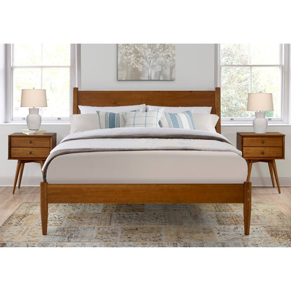 Mid-Century Paneelbett