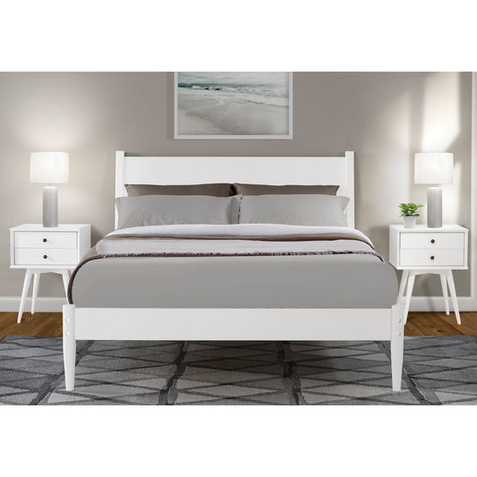 Mid-Century Paneelbett