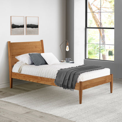 Mid-Century Paneelbett