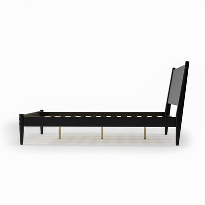 Mid-Century Paneelbett