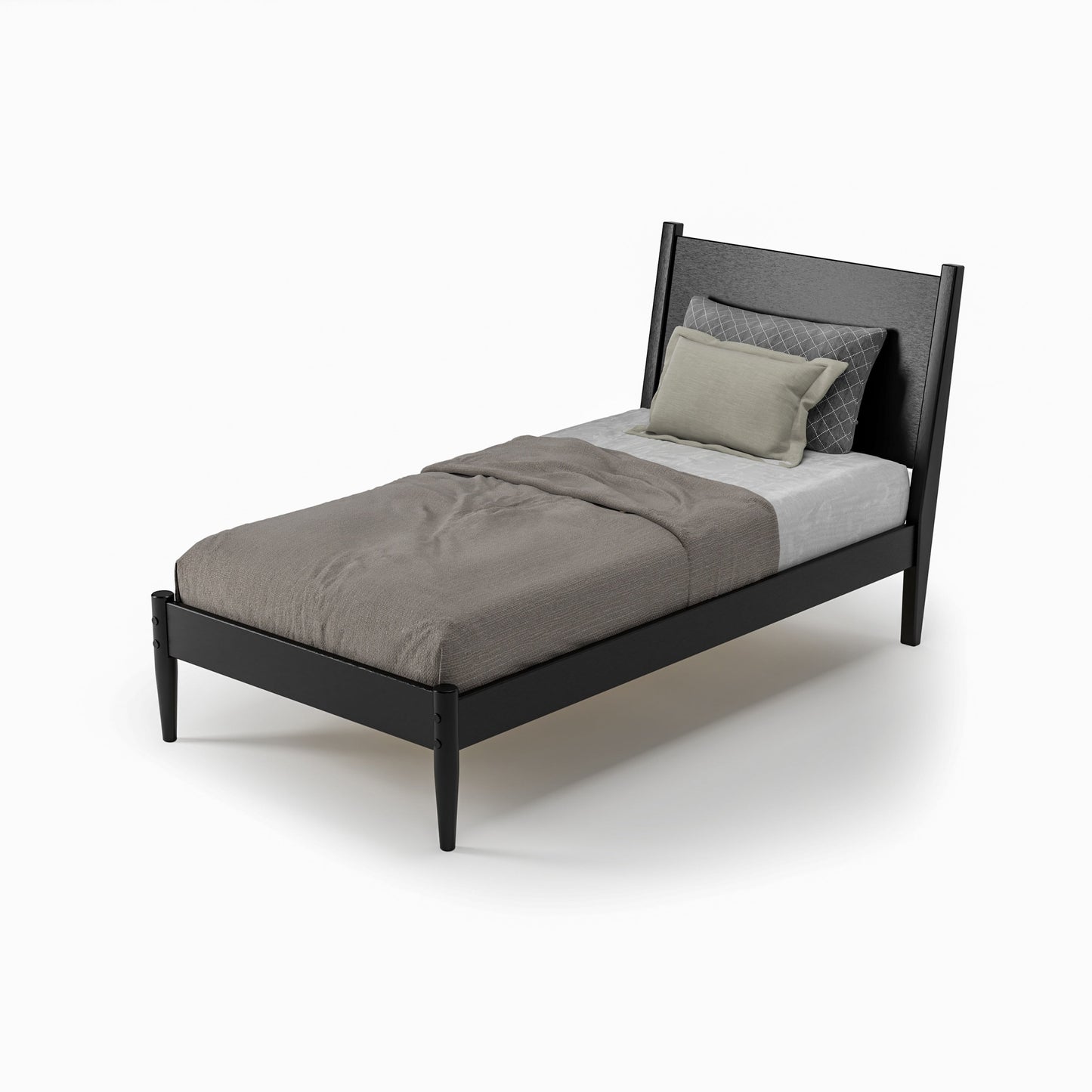 Mid-Century Paneelbett