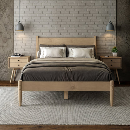 Mid-Century Paneelbett