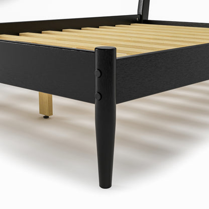 Mid-Century Paneelbett