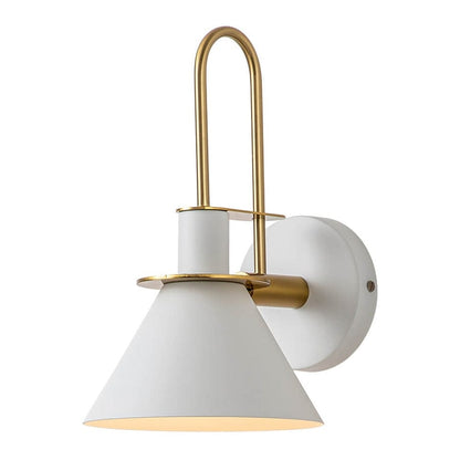 Mid-Century Modern 1-flammige Kegel-Wandleuchte - 7 Zoll Schlafzimmerleuchte