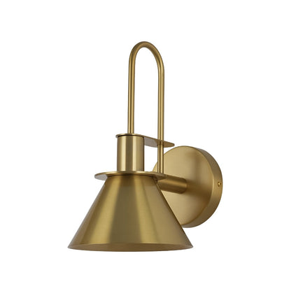 Mid-Century Modern 1-flammige Kegel-Wandleuchte - 7 Zoll Schlafzimmerleuchte