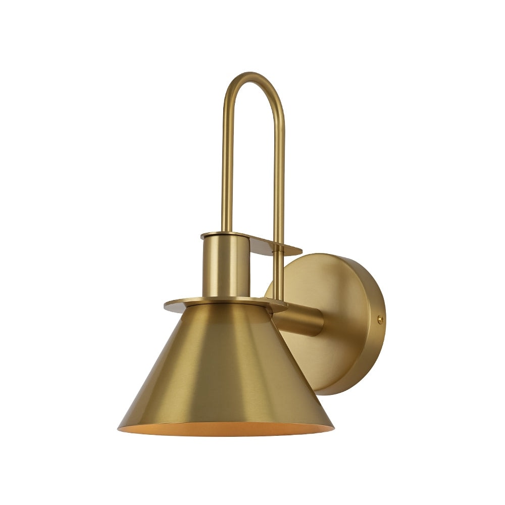 Mid-Century Modern 1-flammige Kegel-Wandleuchte - 7 Zoll Schlafzimmerleuchte