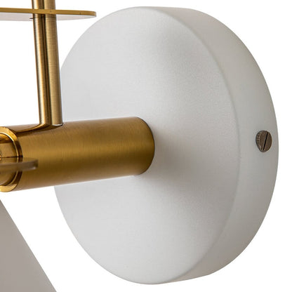 Mid-Century Modern 1-flammige Kegel-Wandleuchte - 7 Zoll Schlafzimmerleuchte