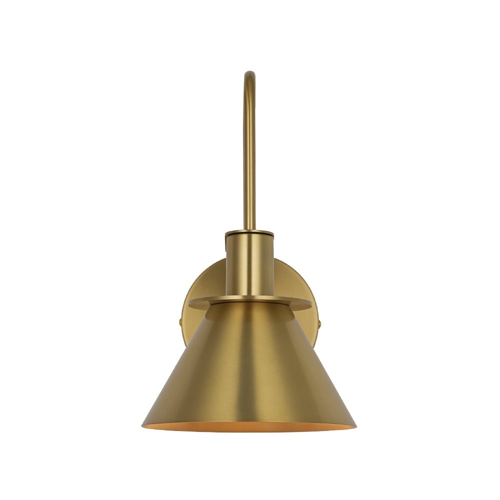 Mid-Century Modern 1-flammige Kegel-Wandleuchte - 7 Zoll Schlafzimmerleuchte