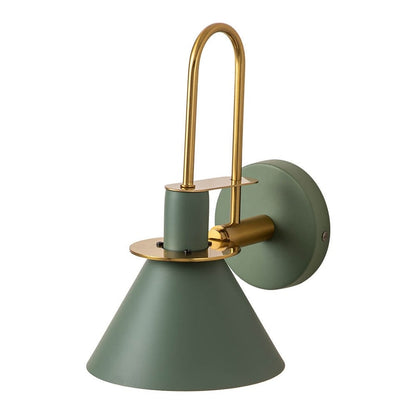 Mid-Century Modern 1-flammige Kegel-Wandleuchte - 7 Zoll Schlafzimmerleuchte