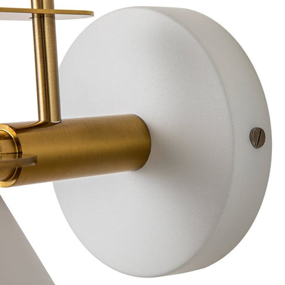 Mid-Century Modern 1-flammige Kegel-Wandleuchte - 7 Zoll Schlafzimmerleuchte
