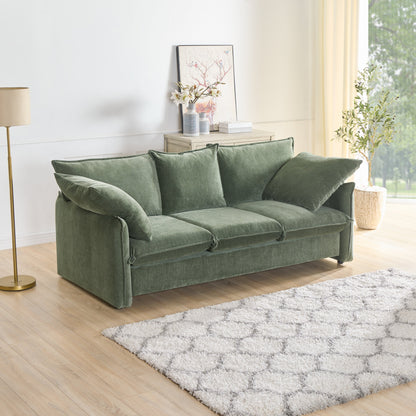 Mid-century Sofa 3 Seater Cozy Couch for Living room Apartment Lounge Bedroom