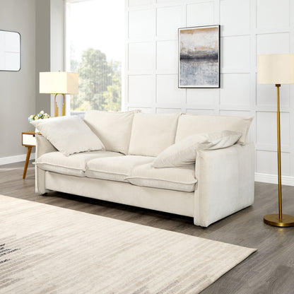 Mid-century Sofa 3 Seater Cozy Couch for Living room Apartment Lounge Bedroom