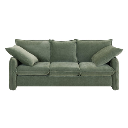 Mid-century Sofa 3 Seater Cozy Couch for Living room Apartment Lounge Bedroom