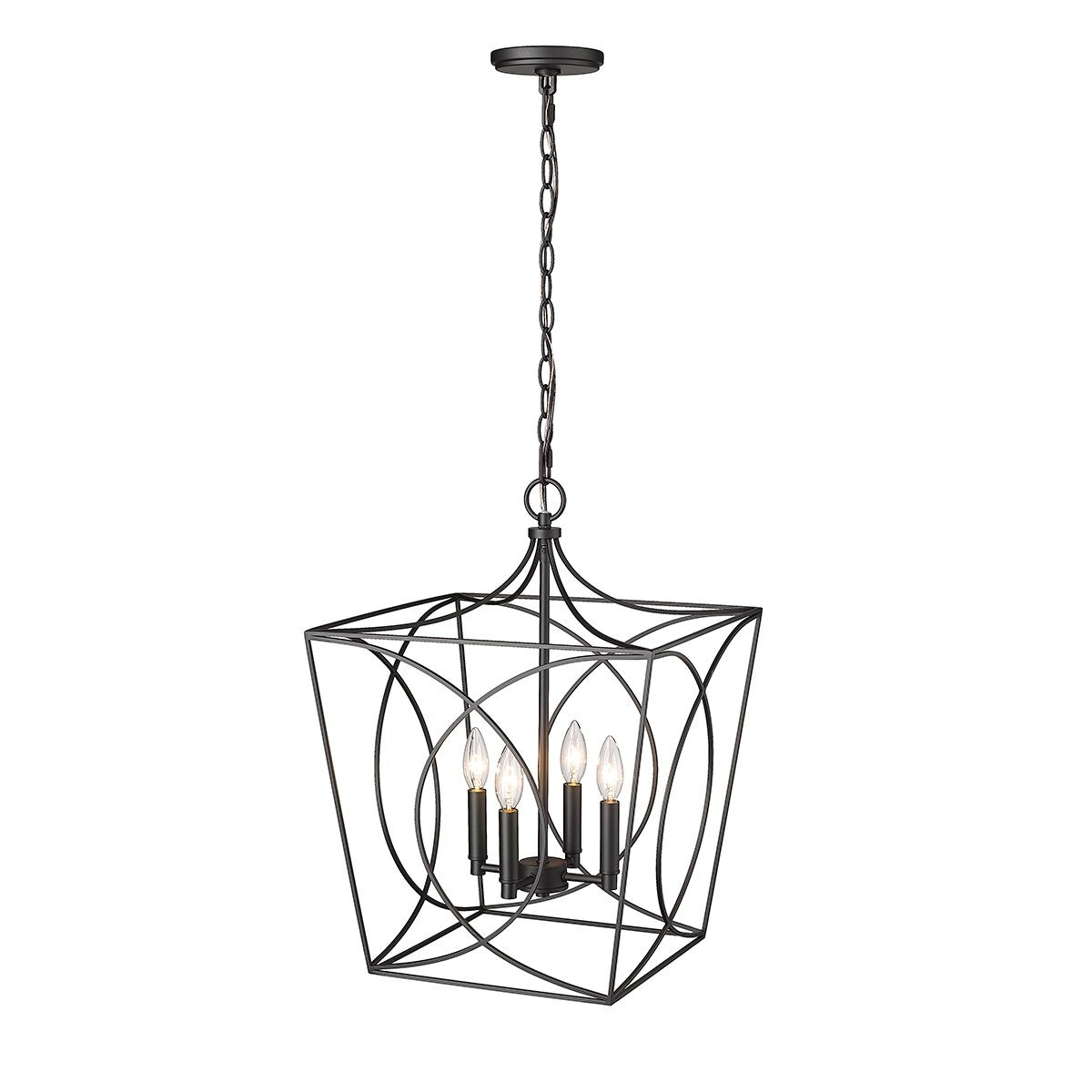 Millennium Lighting Tracy 4-flammige Pendelleuchte in mehreren Ausführungen