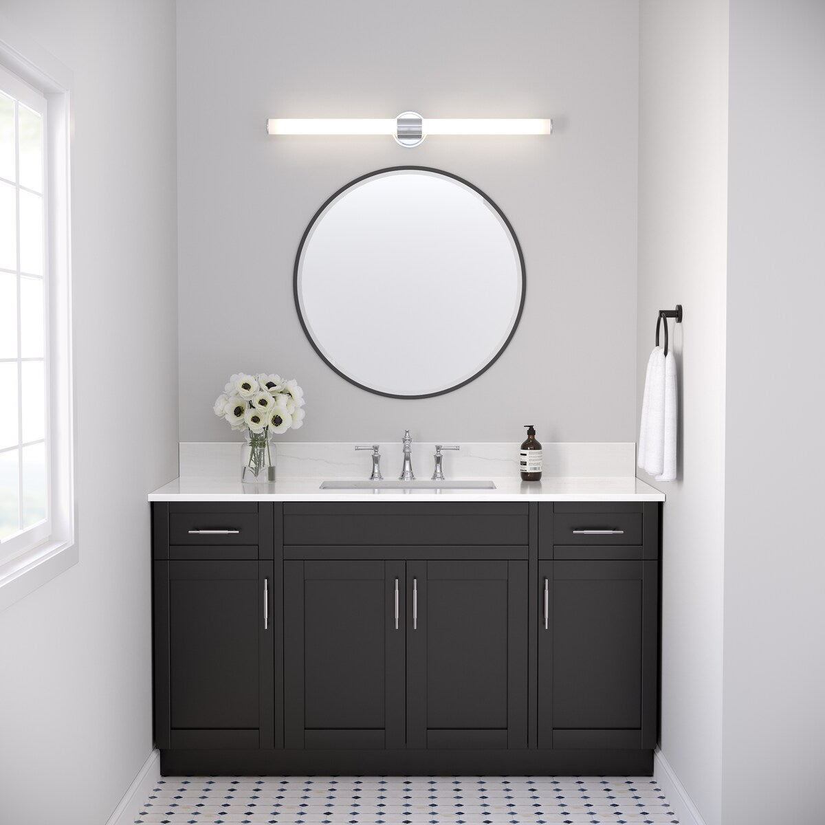Millennium Lighting Truman LED-Badezimmer-Waschtischleuchte in mehreren Ausführungen